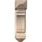 Ekena Millwork Olympic Arts and Crafts Smooth Bracket w/ Offset Brace, Douglas Fir, 7 1/2"W x 20"D x 28"H BKT0806X20X28OLY03SDF - alternate 4